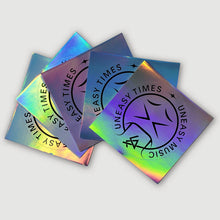 Load image into Gallery viewer, CTM Uneasy Times Iridescent Sticker Pack

