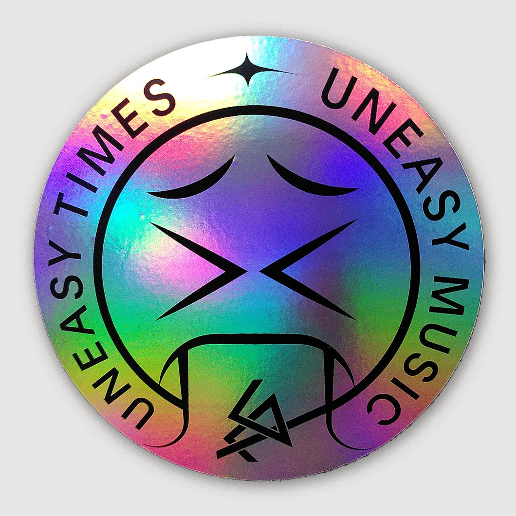 CTM Uneasy Times Iridescent Sticker Pack